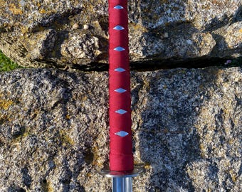 Shoe horn in the form of  a samurai sword,&#39;&#39;YAKUDZA&#39;&#39; steel 88 cm.