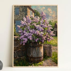 Blumenstrauß Gemälde, Floral Home Poster, Vintage Blumen Porträt, Botanische Neutrale Kunst, Blumen Digitaldruck, Botanische Gartendekoration