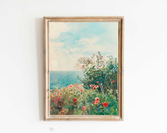 ポピーの抽象画、ポピーのホームポートレート、ポピーのオフィス装飾、ポピーのミニマルプリント、花の鮮やかなポスター、植物の印刷可能な絵画