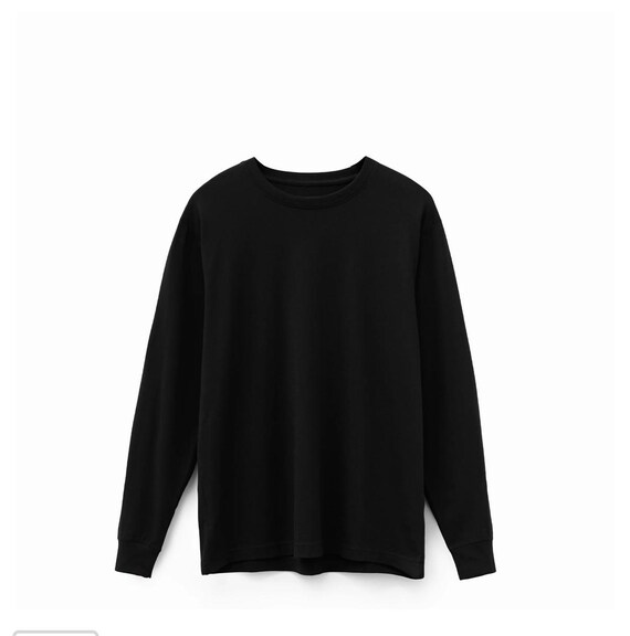 Organic Cotton, Long Sleeve T-shirts With Custom Graphic