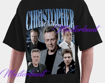 Shirt Christopher Walken: op maat gemaakt vintage cadeau voor hem/haar.