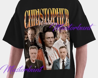 Shirt Christopher Walken: op maat gemaakt vintage cadeau voor hem/haar.