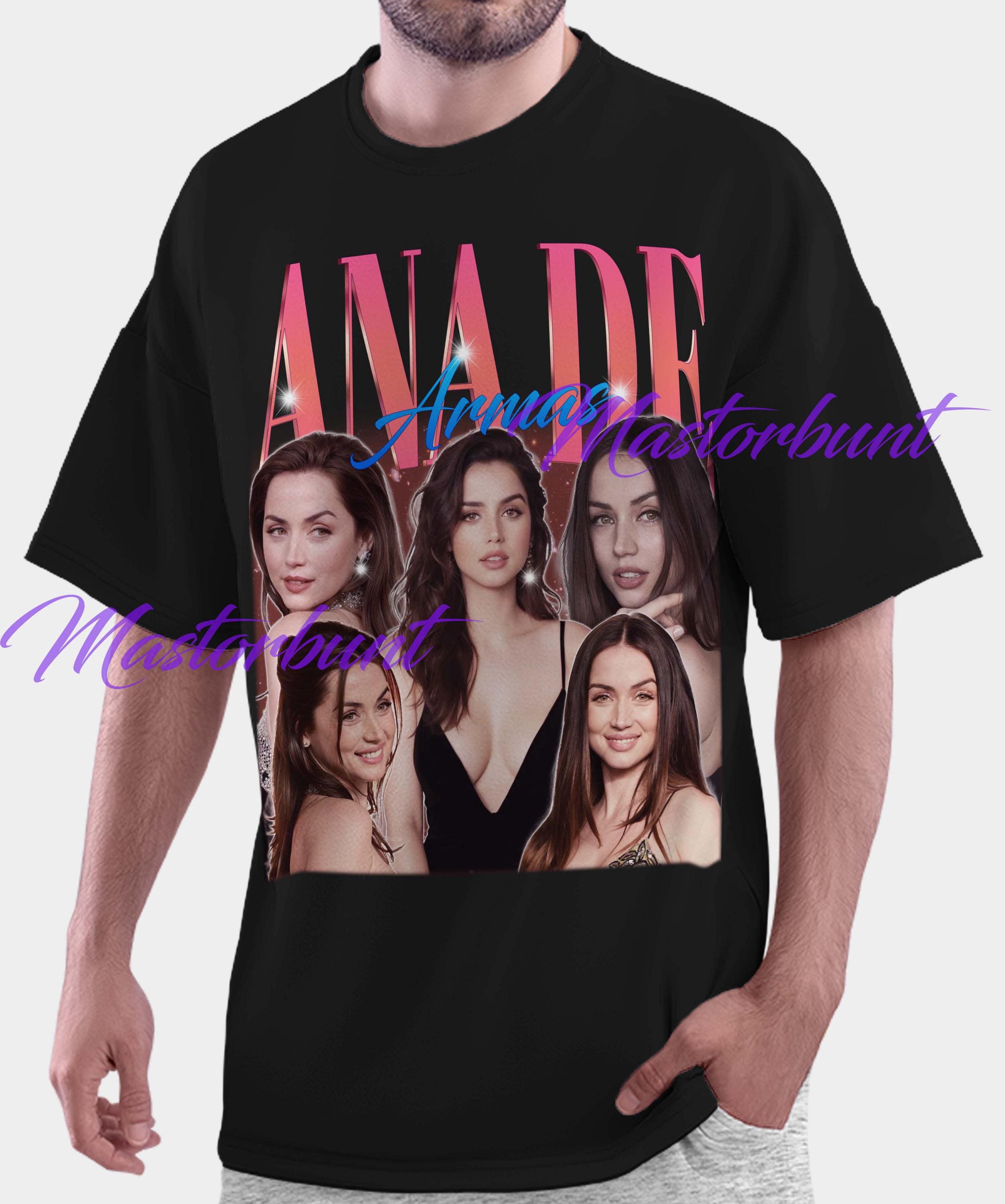 Ana De Armas Shirt & Sweatshirt, Ana De Armas Vintage Shirt, Ana De Armas Retro 90s Shirt, Ana De Armas Fan Shirt
