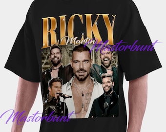 Musician RICKY MARTIN Vintage Shirt | Ricky Martin Homage Retro | Ricky Martin Tees | Ricky Martin 90s Sweater | Ricky Martin Merch Gift