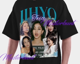 Camiseta de Jihyo, Camiseta de fan de Jihyo, Camiseta retro de Jihyo, Camiseta Comfort Colors