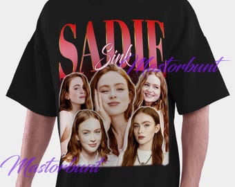 Sadie Sink Shirt, Sadie Sink Vintage Shirt, Sadie Sink Fan Shirt