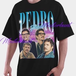 Pedro Pascal Shirt, Pedro Pascal Vintage Shirt, Pedro Pascal Retro 90s Tshirt, Pedro Pascal Retro T Shirt, Mastorbunt, Vintage Tshirt
