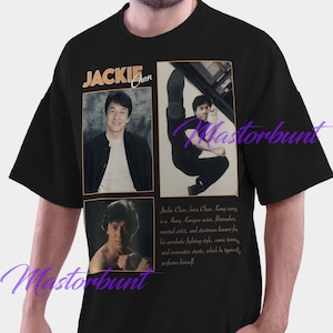 Jackie Chan Shirt & Sweatshirt, Jackie Chan Vintage Shirt, Jackie Chan Retro 90s Shirt, Jackie Chan Fan Shirt
