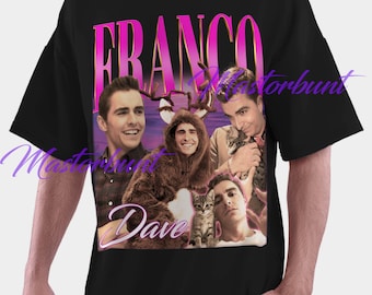 Dave Franco Shirt & Sweatshirt, Dave Franco Vintage Shirt, Dave Franco Retro 90s Shirt, Dave Franco Fan Shirt
