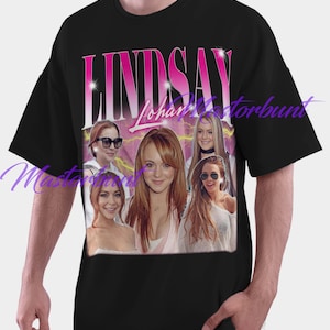 Lindsay Lohan Shirt, Lindsay Lohan Vintage Shirt, Lindsay Lohan Retro 90s Tshirt, Retro T Shirt,Mastorbunt,Vintage Tshirt, Lindsay Lohan Tee