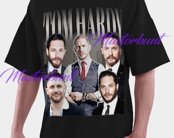 Tom Hardy Shirt & Sweatshirt, Tom Hardy Vintage Shirt, Tom Hardy Retro 90s Shirt, Tom Hardy Fan Shirt