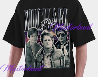 Camiseta y sudadera de Michael J. Fox, camiseta vintage de Michael J. Fox, camiseta retro de los 90 de Michael J. Fox, camiseta de Michael J. Fox, sudadera de Michael J. Fox
