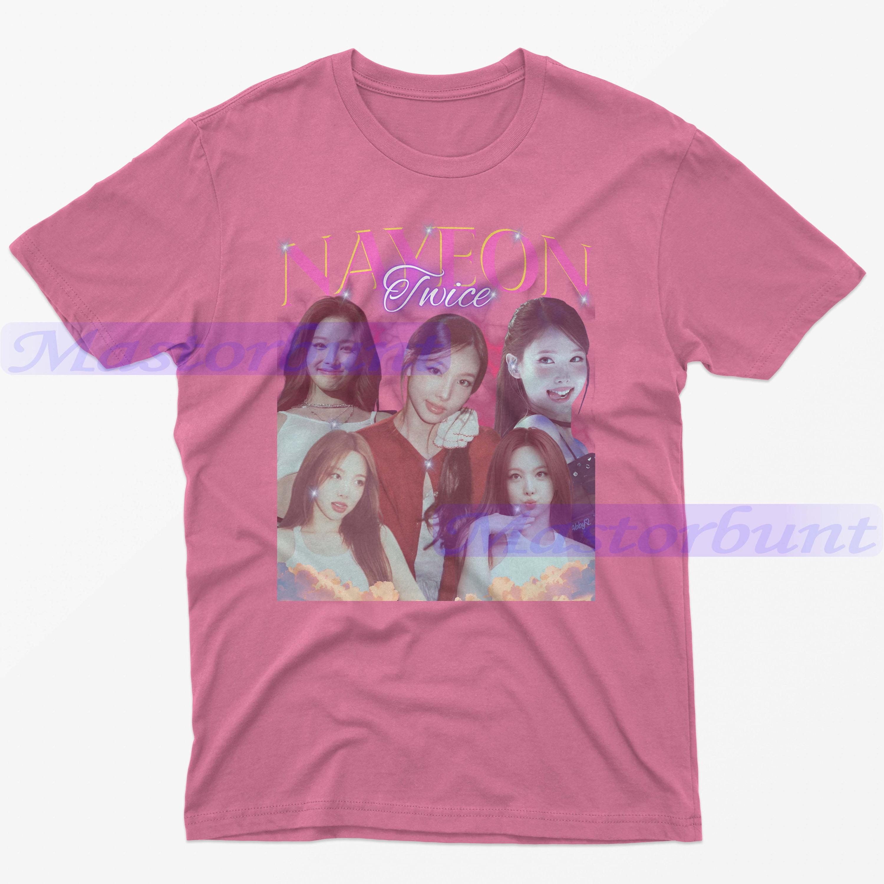 ナヨン TWICE レトロファンシャツ、コンフォートカラーTシャツ - Etsy 日本