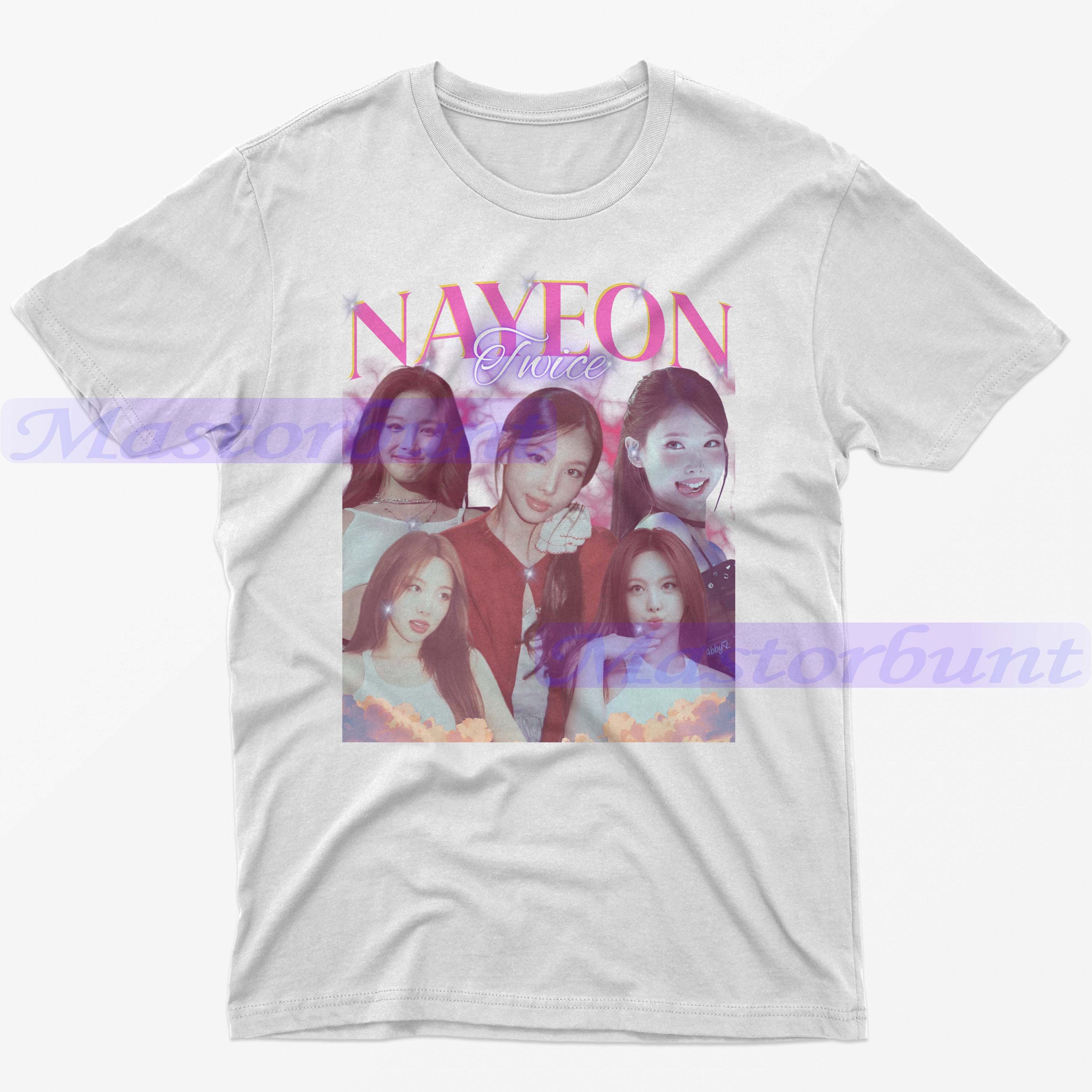 ナヨン TWICE レトロファンシャツ、コンフォートカラーTシャツ - Etsy 日本