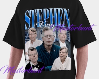 Stephen King-shirt: vintage cadeau op maat voor hem/haar.