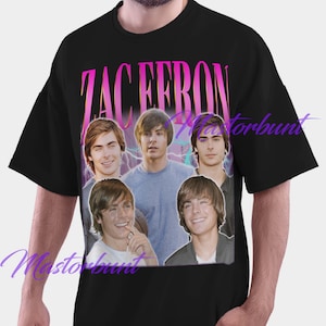 Zac Efron Comfort Colors Shirt, Zac Efron Shirt, Zac Efron Vintage Shirt, Zac Efron Retro Shirt, Zac Efron Fan Shirt, Comfort Colors Shirt