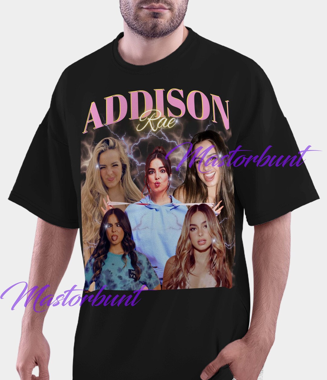 Addison Rae Age Merch Addison Rae Retro Shirt | Addison Rae Fan Shirt | Addison Rae Bootleg ...