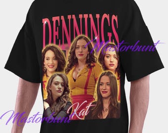 Kat Dennings Shirt & Sweatshirt, Kat Dennings Vintage Shirt, Kat Dennings Retro 90s Shirt, Kat Dennings Fan Shirt