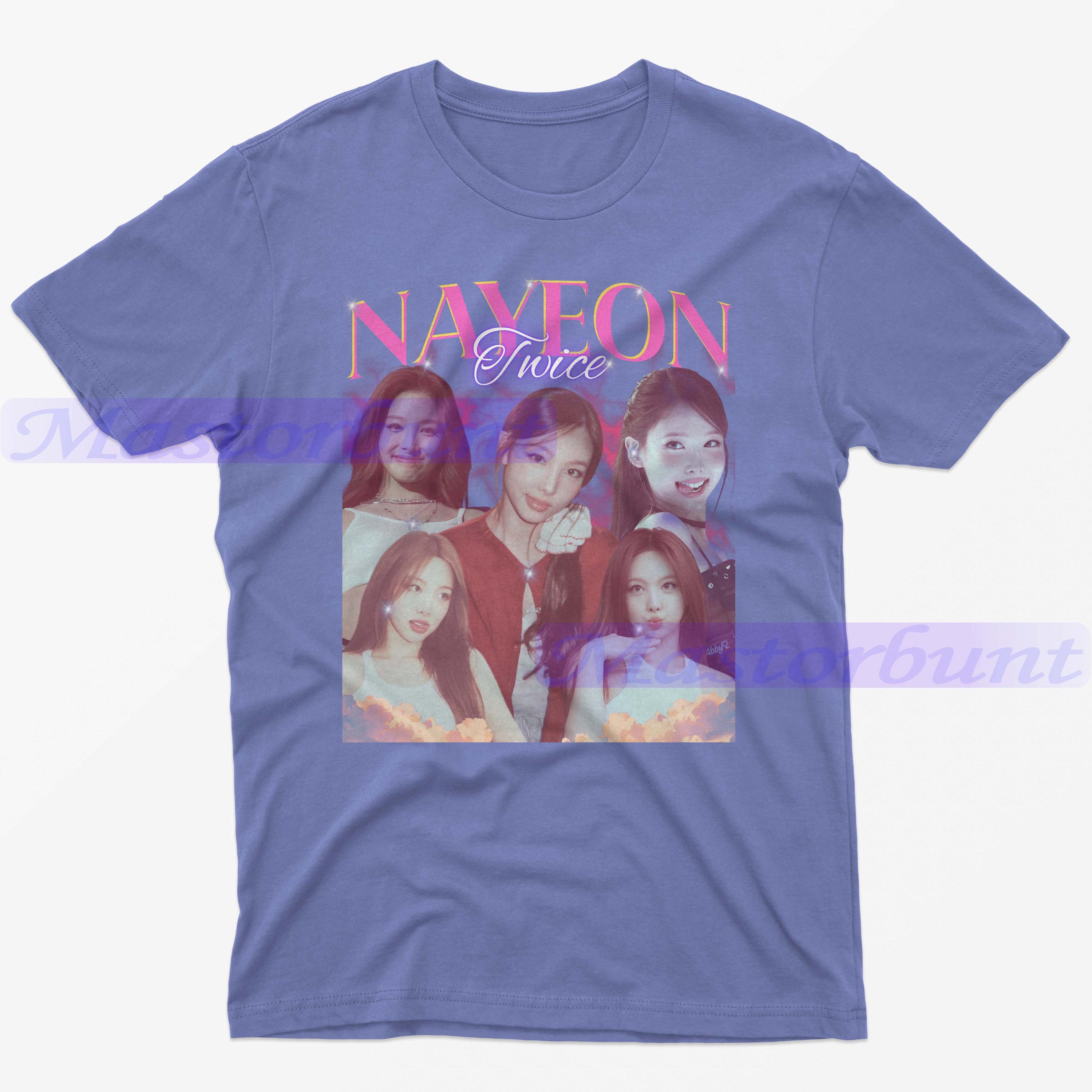ナヨン TWICE レトロファンシャツ、コンフォートカラーTシャツ - Etsy 日本
