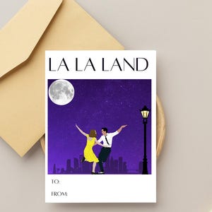 La La Land Inspired Card