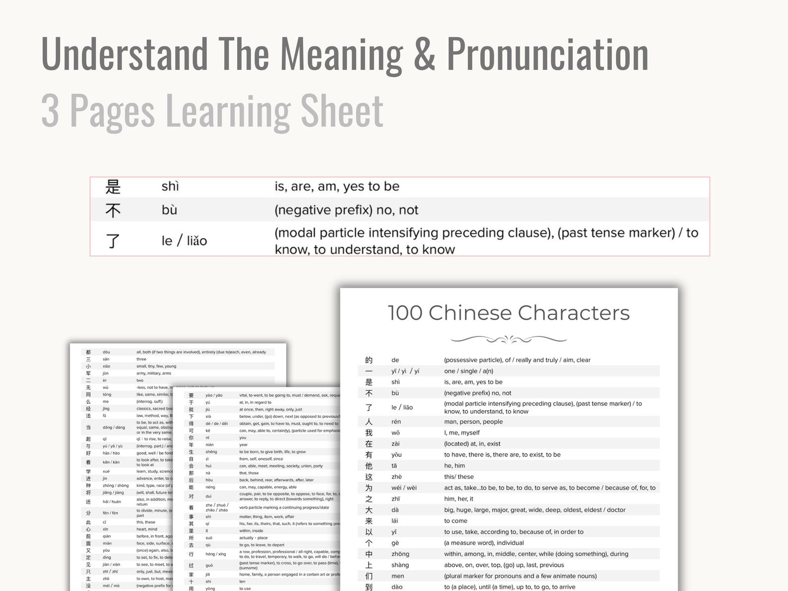 Chinese Character Writing Practice Set: Hanzi Stroke Order, Pinyin ...