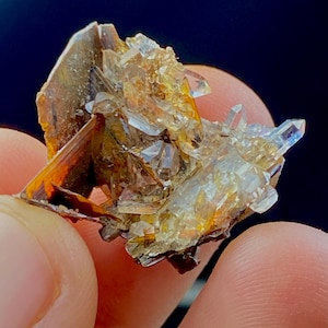 Natural Rare Brookite Crystals With Terminated Bunch Quartz Specimen From Baluchistan Pakistan