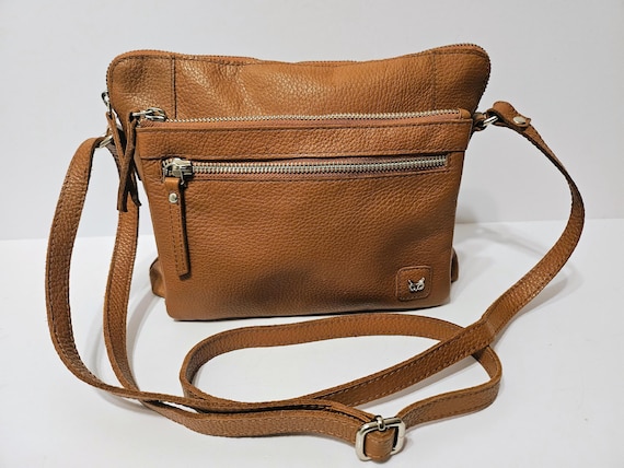 Wise Owl Leather Crossbody