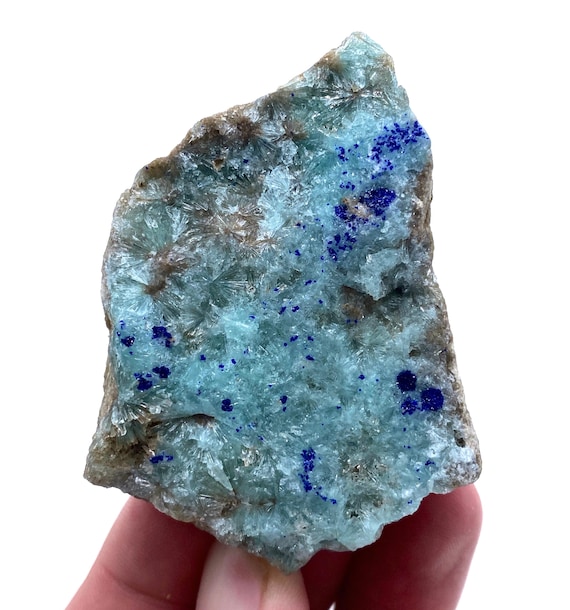 ブルーアラゴナイト 原石05 Blue Aragonite 天然石・鉱物