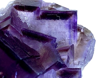 156 Gram Naturally Gorgeous Phantom Fluorite Specimen From kharan, Pakistan