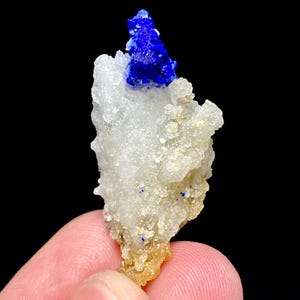 24 Carats Rare Natural Beautiful Lazurite With Calcite Specimen From Afghanistan