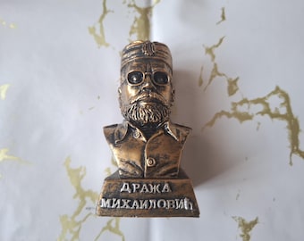 General Dragoljub Draza Mihailovic - Small Souvenir Statue