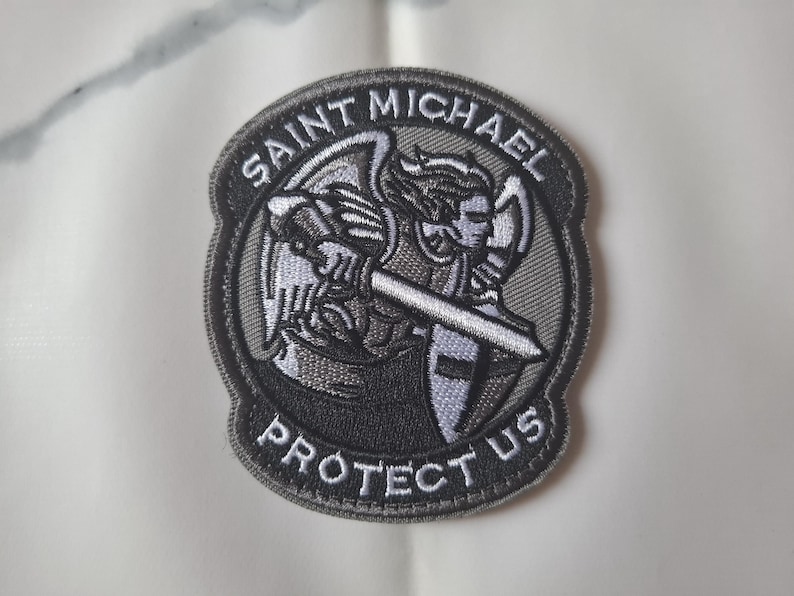 Serbian Orthodox Christianity Religious Velcro Backpack Saint Michael Patch