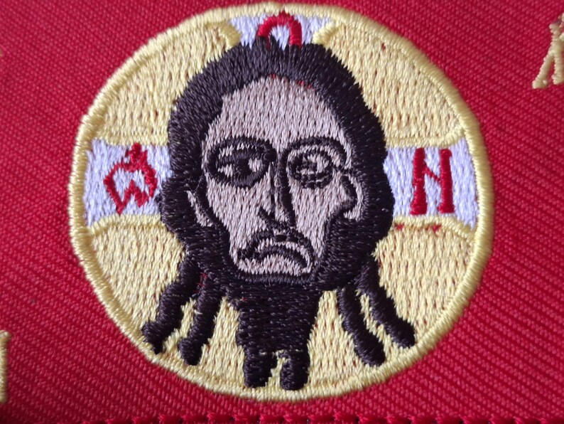 Serbisch-Orthodoxes Christentum Religiöser Rucksack mit Klettverschluss Jesus Christus Patch Bild 6
