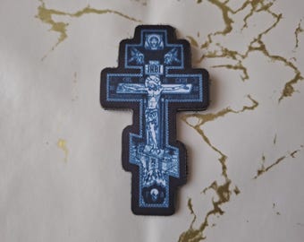 Zeitgenössisches christliches Kunstpatch - Gesticktes Kulturerbe-Abzeichen