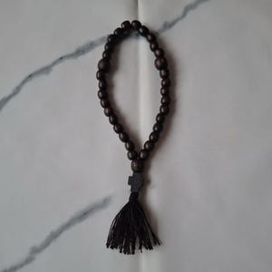Dark Brown Orthodox Serbian Prayer Rope