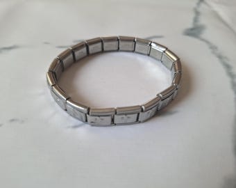 Orthodox Serbian Silver Metal Bracelet - Spiritual Protection