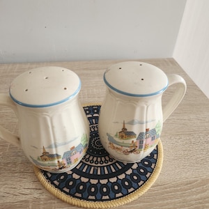 Vintage Ceramic Salt & Pepper Shakers – Countryside Village Design