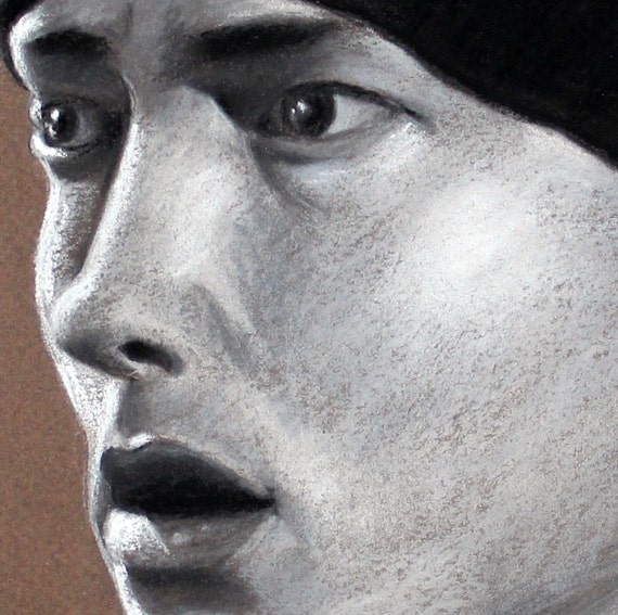 Eminem - Marshall Mathers - Slimshady - Charcoal Portrait PRINT