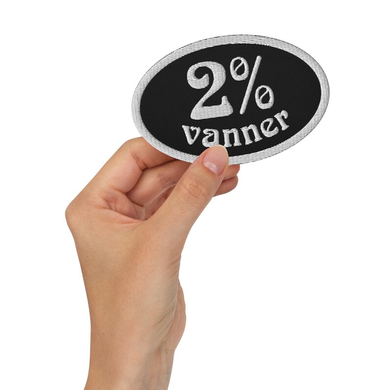 2% Vanner Oval Patch