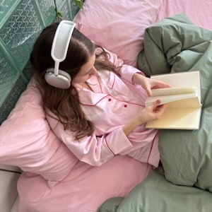 Juego de funda nórdica de algodón Ranforce: ropa de cama suave e hipoalergénica