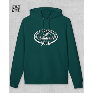 Chemtrails Geoengineering Awareness Hoodie | Not Contrails But Chemtrails | Statement Hoodie, Gift for Truth Seekers
