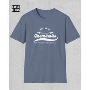 Chemtrail Truth Seeker T-Shirt | Environmental Awareness, Anti-Chemtrail Message