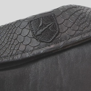 Handmade Avirex x Trapstar Black Bomber Jacket Lambskin Leather Limited Edition Men’s Flight Jacket