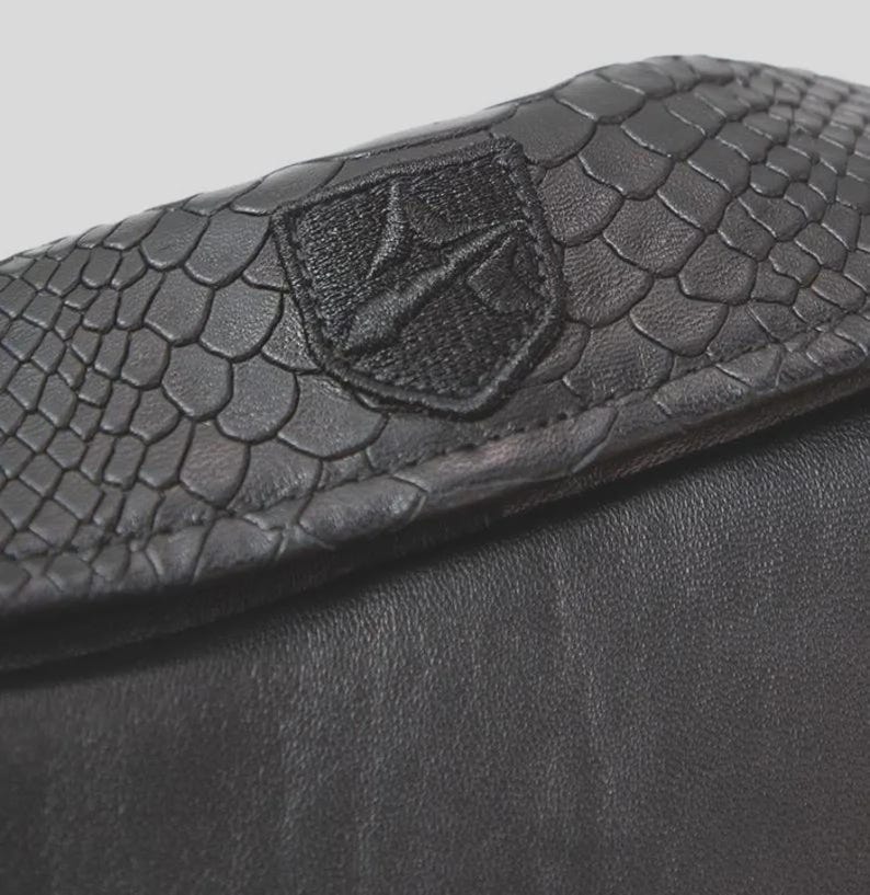 Handmade Avirex x Trapstar Black Bomber Jacket Lambskin Leather Limited Edition Men’s Flight Jacket