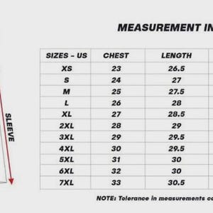以下が含まれることがあります： 肩、丈、胸、袖の測定ラベルが付いた黒い革のジャケットの図。 サイズ（XS-7XL）の表には、胸囲58.4〜83.8cm、丈67.3〜77.5cm、肩幅50.8〜63.5cm、袖丈64.8〜74.9cmの測定値が表示されています。
