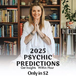 Predicciones psíquicas para el 2025: 1 hora / Predicciones psíquicas rápidas para el 2025 / Obtenga sus predicciones para el 2025 ahora