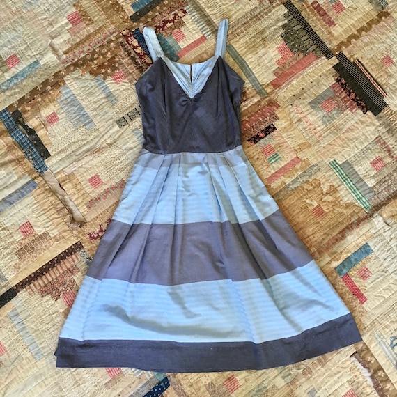 1950s Vintage Cotton Summer Days Dress - image 1
