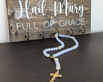 Hail Mary Full of Grace, Rosary Hanger