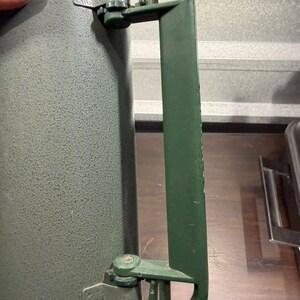 VINTAGE Stanley Aladdin Thermos Us-Made A-944dh Green Metal Vaccum Bottle USA * image 4