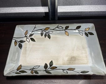 NEW With Tags Pfaltzgraff "Rustic Leaves" 14 Inch Platter *
